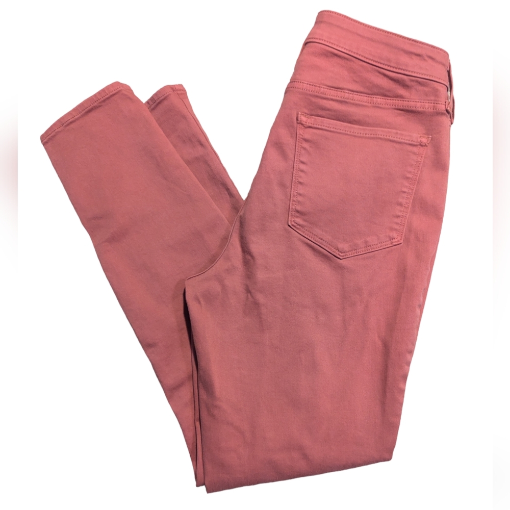 Old Navy High-Waisted Button-Fly Pop-Color Super Skinny Jeans Size 12 Spice Girl - Picture 4 of 7